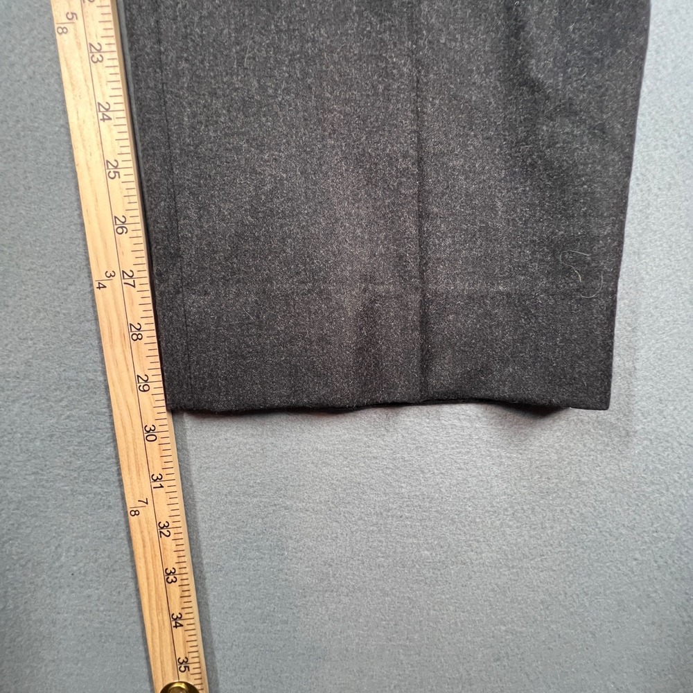 Linea Naturale Luxe Zignone Wool Cashmere Gray Dress Pants Mens 42 Made in Italy - Picture 7 of 8